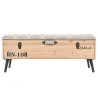 Banc de rangement 110 cm Bois de sapin massif 542661542661