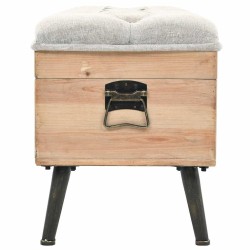 Banc de rangement 110 cm Bois de sapin massif 542661542661