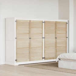 Porte de Cabinet avec porte 4 pcs Naturel 140,5 x 2,1 x 59,5 cm 542677542677