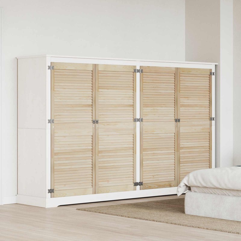 Porte de Cabinet avec porte 4 pcs Naturel 140,5 x 2,1 x 59,5 cm 542677542677