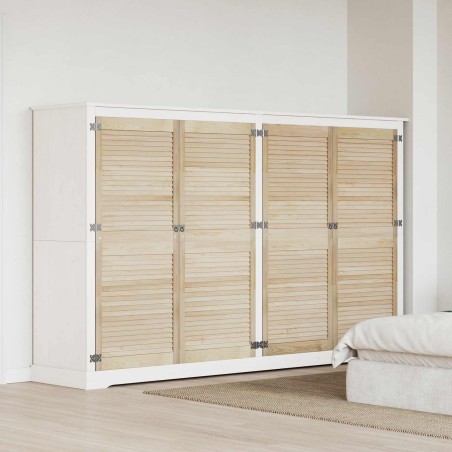 Porte de Cabinet avec porte 4 pcs Naturel 140,5 x 2,1 x 59,5 cm 542677542677