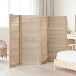 Porte de Cabinet avec porte 4 pcs Naturel 140,5 x 2,1 x 59,5 cm 542677542677