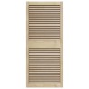 Porte de Cabinet avec porte 4 pcs Naturel 140,5 x 2,1 x 59,5 cm 542677542677