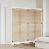 Porte de Cabinet avec porte 4 pcs Naturel 170 x 2,1 x 49,5 cm 542693542693