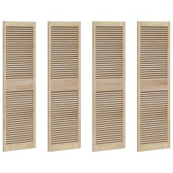 Porte de Cabinet avec porte 4 pcs Naturel 170 x 2,1 x 49,5 cm 542693542693