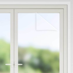 Film de fenêtre statique Gris dépoli 90 x 1000 cm PVC 542701542701