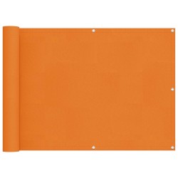Écran de balcon Orange 75 x 200 cm Oxford alu enduit de PU 542751542751
