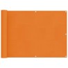 Écran de balcon Orange 75 x 200 cm Oxford alu enduit de PU 542751542751