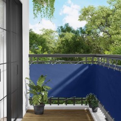 Écran de balcon Bleu 75 x 200 cm Oxford alu enduit de PU 542772542772