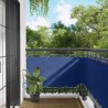 Écran de balcon Bleu 75 x 200 cm Oxford alu enduit de PU 542772542772