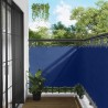 Écran de balcon Bleu 120 x 200 cm Oxford alu enduit de PU 542774542774