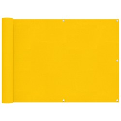 Écran de balcon Jaune 75 x 200 cm Oxford alu enduit de PU 542775542775