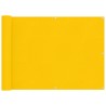 Écran de balcon Jaune 75 x 200 cm Oxford alu enduit de PU 542775542775