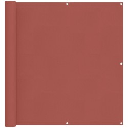 Écran de balcon Terre cuite 110 x 200 cm Tissu Oxford 542787542787