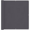 Écran de balcon Anthracite 110 x 300 cm Tissu Oxford 542794542794