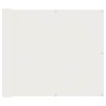 Écran de balcon Blanc 100 x 400 cm Tissu Oxford 542799542799