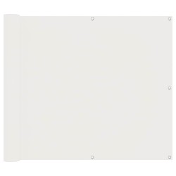 Écran de balcon Blanc 100 x 500 cm Tissu Oxford 542800542800