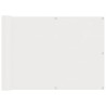 Écran de balcon Blanc 75 x 200 cm Oxford alu enduit de PU 542804542804