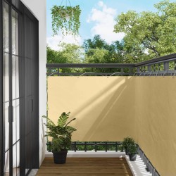 Écran de balcon Sable 110 x 400 cm Tissu Oxford 542816542816