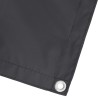 Écran de balcon Noir 75 x 200 cm Oxford alu enduit de PU 542823542823
