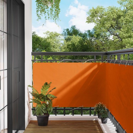 Écran de balcon Orange 100 x 400 cm Tissu Oxford 542831542831