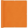 Écran de balcon Orange 110 x 400 cm Tissu Oxford 542835542835