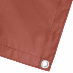 Écran de balcon Terre cuite 75 x 200 cm Oxford alu enduit de PU 542845542845