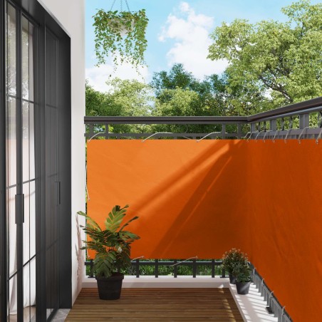 Écran de balcon Orange 110 x 500 cm Tissu Oxford 542846542846