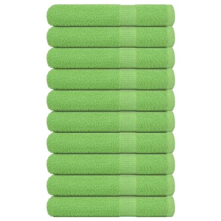 Serviettes FROGN 10 pcs vert pomme 100x200 cm 360 g/m² 542853542853