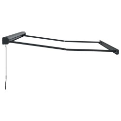 Cadre d'auvent Anthracite 350 x 250 cm Aluminium 542857542857