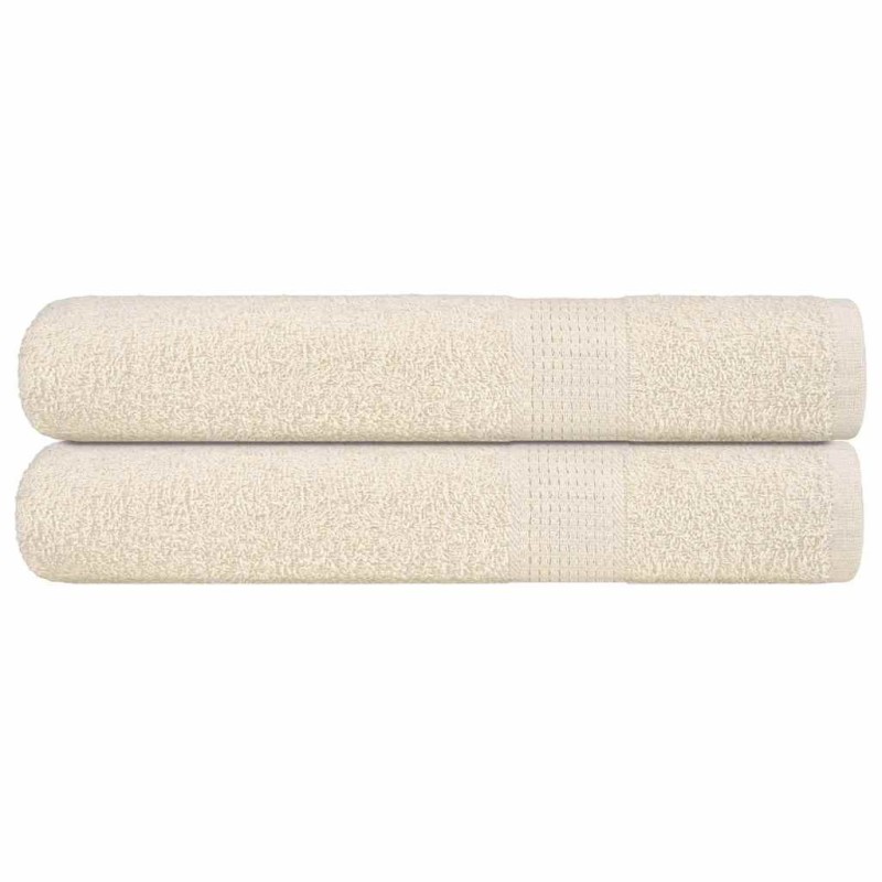 Serviettes FROGN 2 pcs crème 100x200 cm 360 g/m² 542861542861
