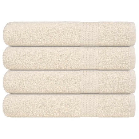 Serviettes FROGN 4 pcs crème 100x200 cm 360 g/m² 542863542863