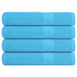 Serviettes FROGN 4 pcs turquoise 100x200 cm 360 g/m² 542867542867