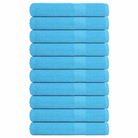 Serviettes FROGN 10 pcs turquoise 100x200 cm 360 g/m² 542868542868
