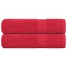 Serviettes de bain FROGN 2 pcs rouge 100x150 cm 360 g/m² 542877542877