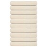 Serviettes de sauna FROGN 10 pcs crème 80x200 cm 360 g/m² 542878542878