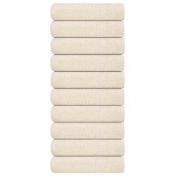 Serviettes de douche FROGN 10 pcs crème 70x140 cm 360 g/m² 542879542879