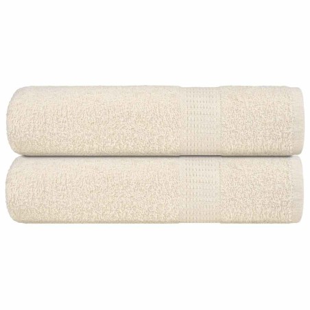 Serviettes de bain FROGN 2 pcs crème 100x150 cm 360 g/m² 542881542881