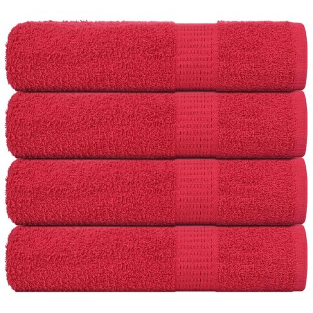 Serviettes de douche FROGN 4 pcs rouge 70x140 cm 360 g/m² 542886542886