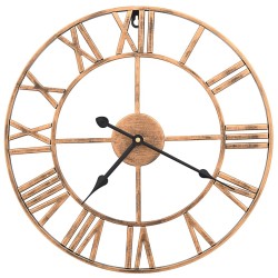 Horloge murale Métal 40 cm Doré 542892542892
