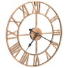 Horloge murale Métal 40 cm Doré 542892542892