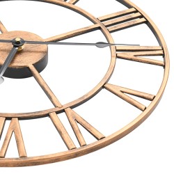 Horloge murale Métal 40 cm Doré 542892542892