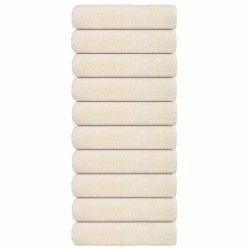 Serviettes de bain FROGN 10 pcs crème 100x150 cm 360 g/m² 542893542893