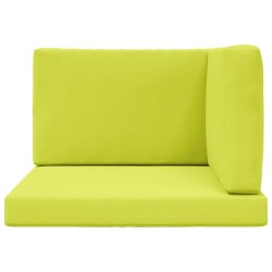 Coussin de canapé d'extérieur 3 pcs Vert Polyester 542894542894
