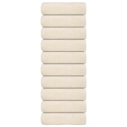 Serviettes d'invité FROGN 10 pcs crème 30x50 cm 360 g/m² 542897542897