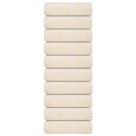Serviettes d'invité FROGN 10 pcs crème 30x50 cm 360 g/m² 542897542897
