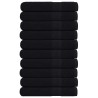 Serviettes FROGN 10 pcs noir 100x200 cm 360 g/m² 542912542912