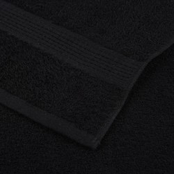 Serviettes FROGN 2 pcs noir 100x200 cm 360 g/m² 542918542918