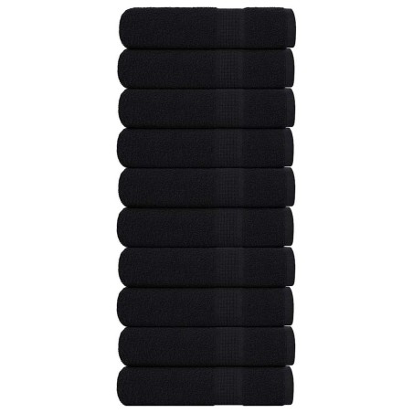 Essuie-mains FROGN 10 pcs noir 50x100 cm 360 g/m² 542948542948
