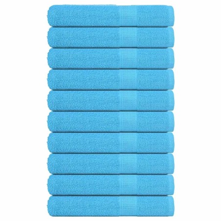 Serviettes de sauna FROGN 10pcs turquoise 80x200cm 360 g/m² 542952542952